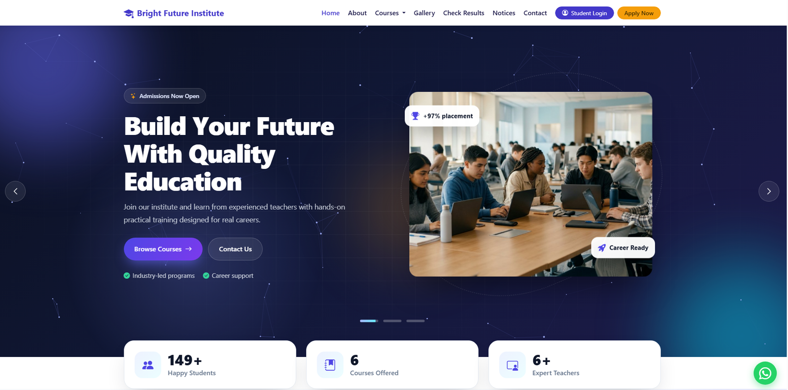 School Management System – Students, Attendance, Exams & Payments